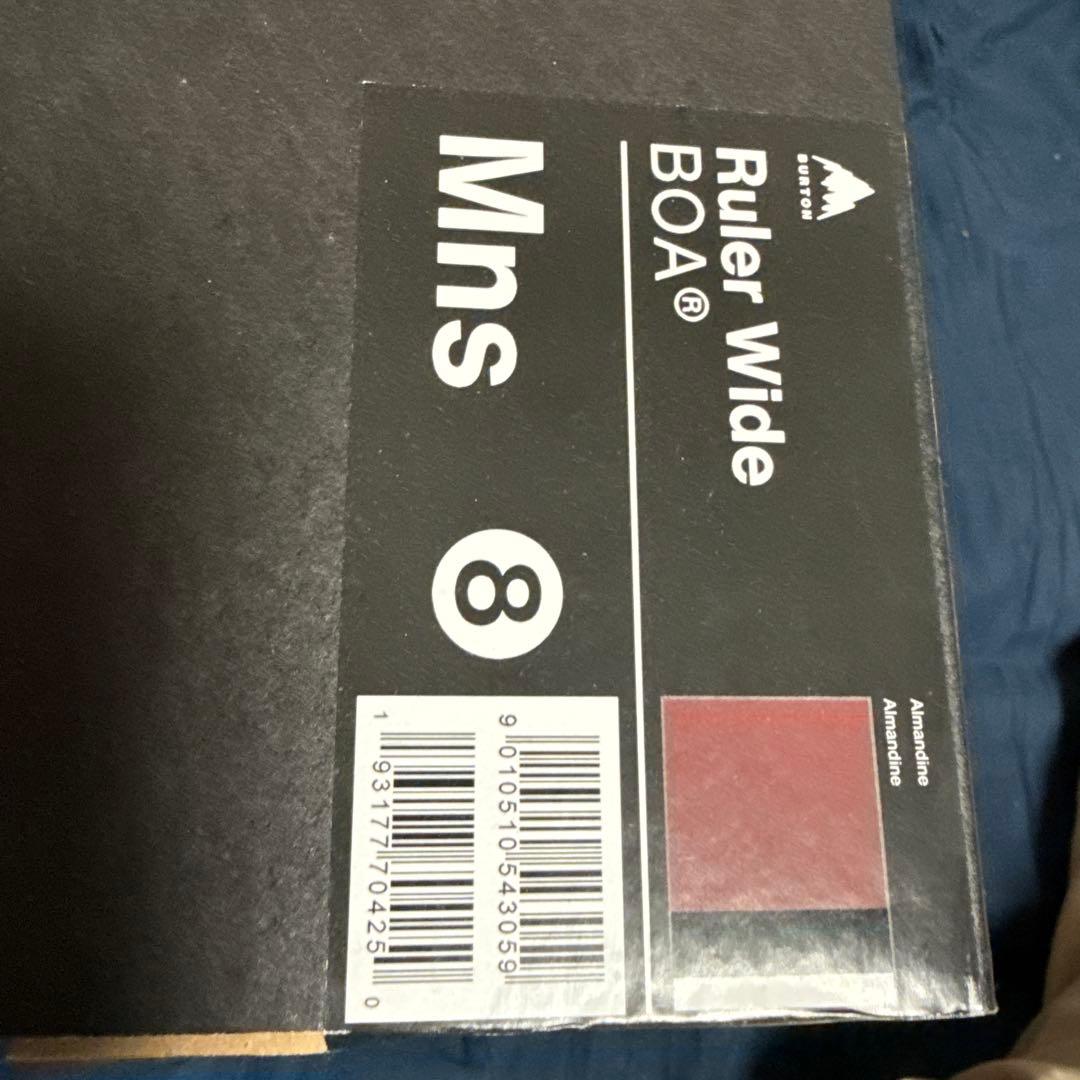 バートンRuler Wide BOAスノーボードブーツ　サイズ 26cm 8