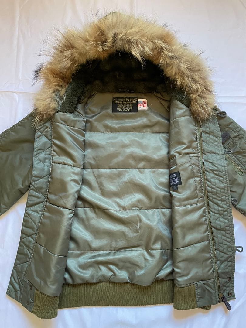 SCHOTT×THE CRIMIE N-2B フライトジャケット　サイズL