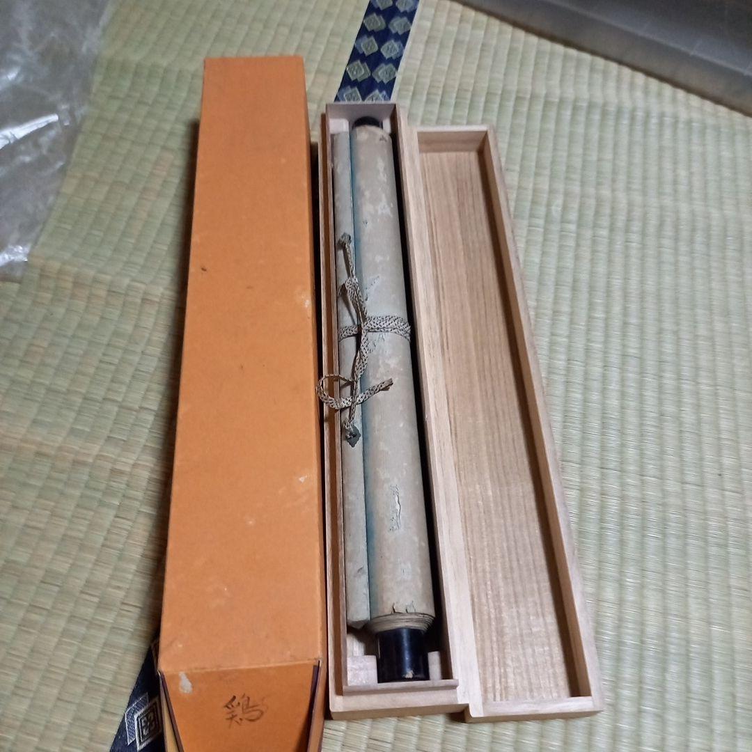 掛軸　希少　コレクション　古物　鶏