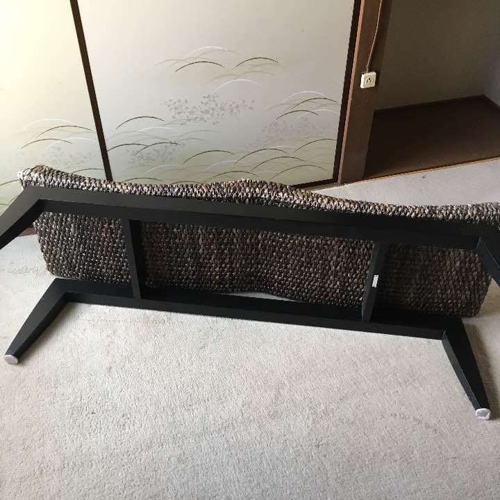 アジアンテースト ウォンターヒヤシンス オットマン