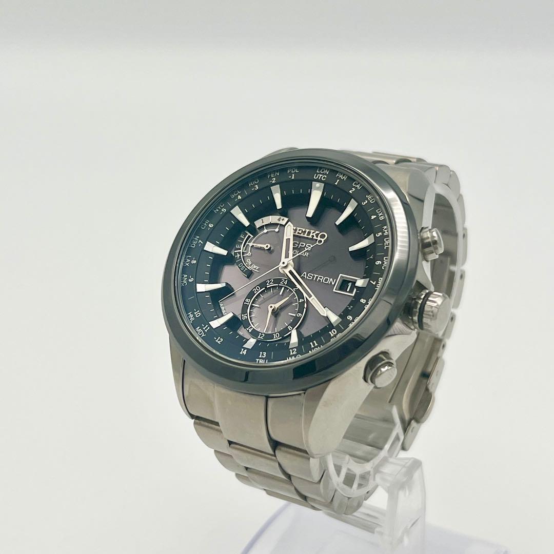SEIKO ASTRON GPS Solar 黒　メンズ　時計