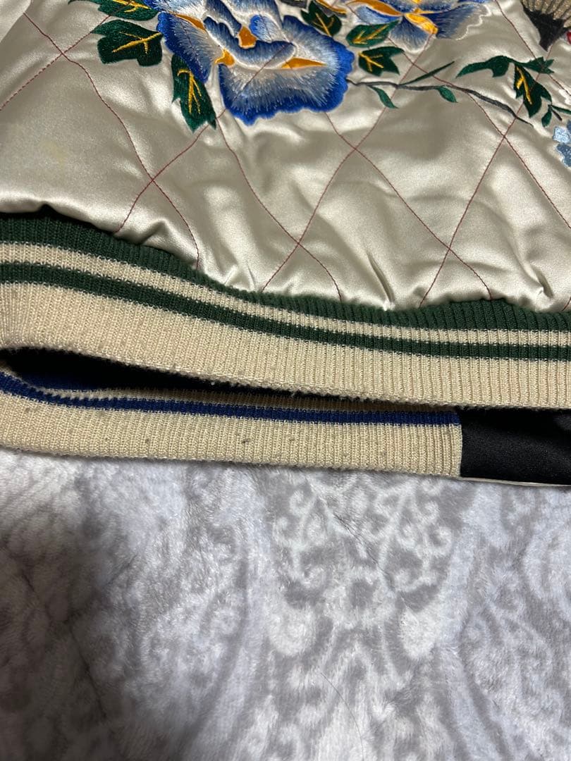 ⭐︎値下げ⭐︎テーラー東洋 スカジャン 舞妓 虎 M18484 黒 ブラウン 中綿