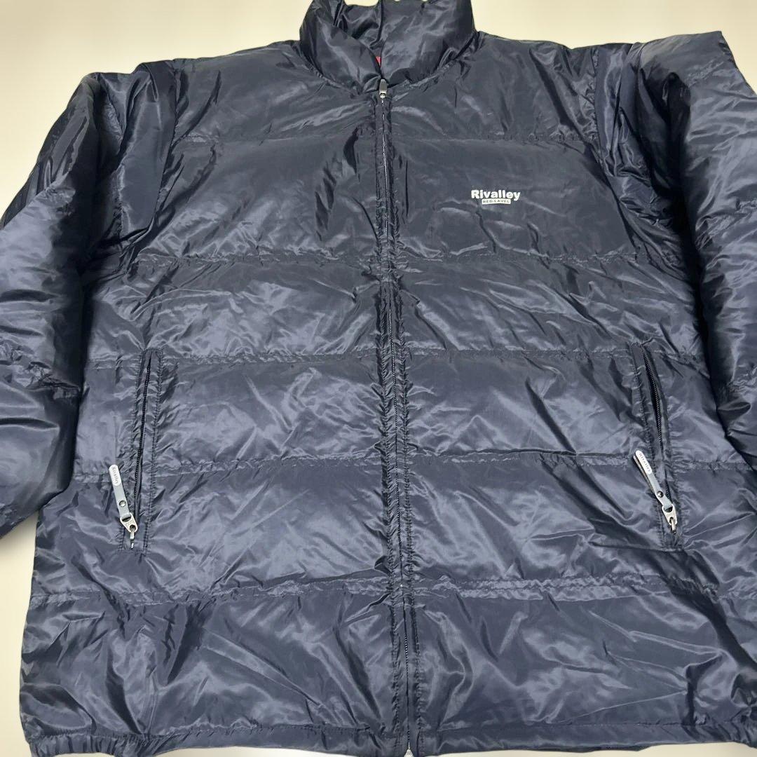 Rivalley フィッシングダウン　ダウンインナースーツ　上下セット ネイビー