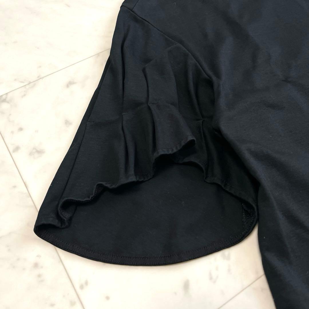 極美品✨ADORE タックスリーブブラウス ブラック 綿100% 日本製 洗える