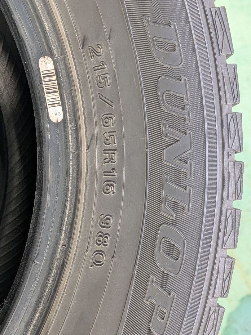 DUNLOP WM01 215/65R16 スタッドレスタイヤ