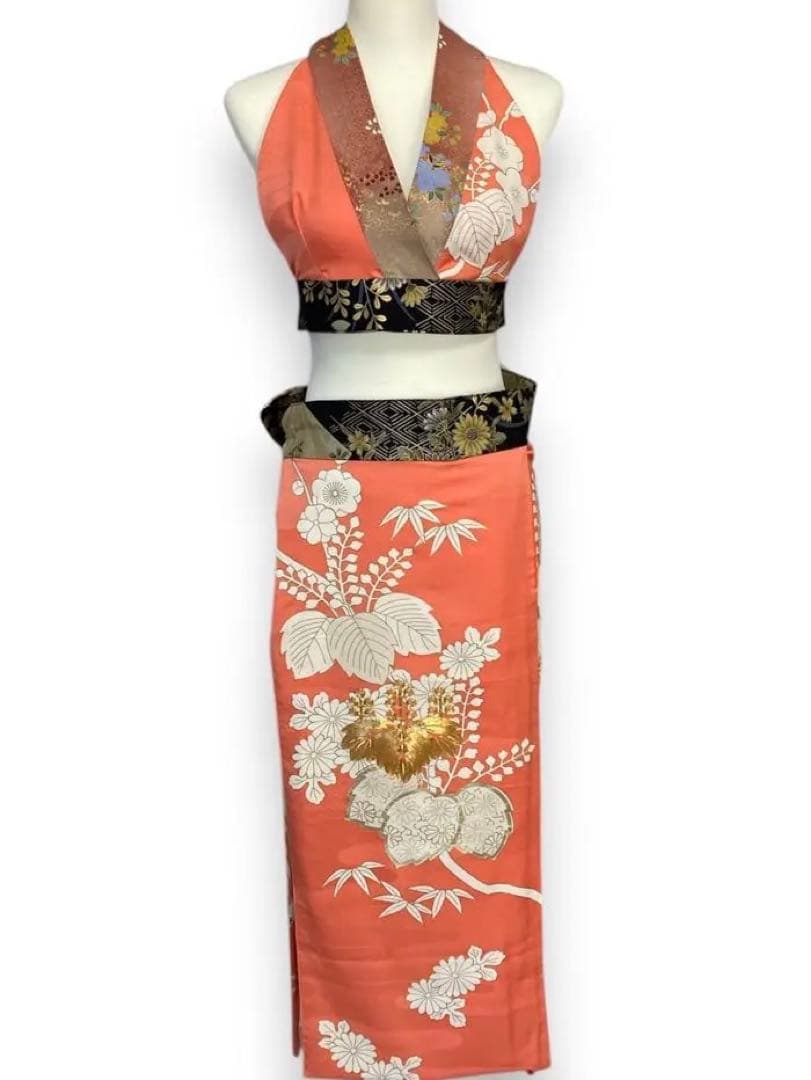 振袖　着物リメイク衣装　#9