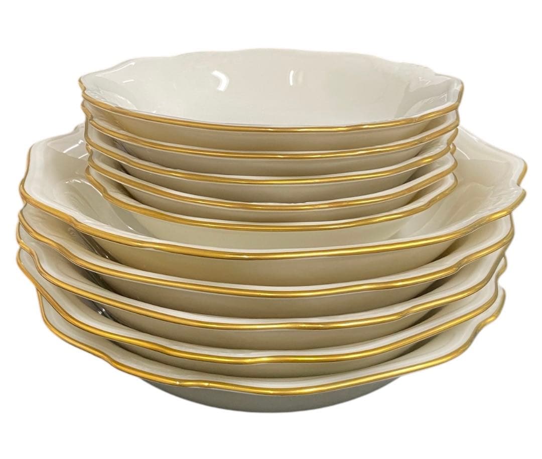 美品　ノリタケ　コンテンポラリー　プレートセット　23枚　25ゥ109