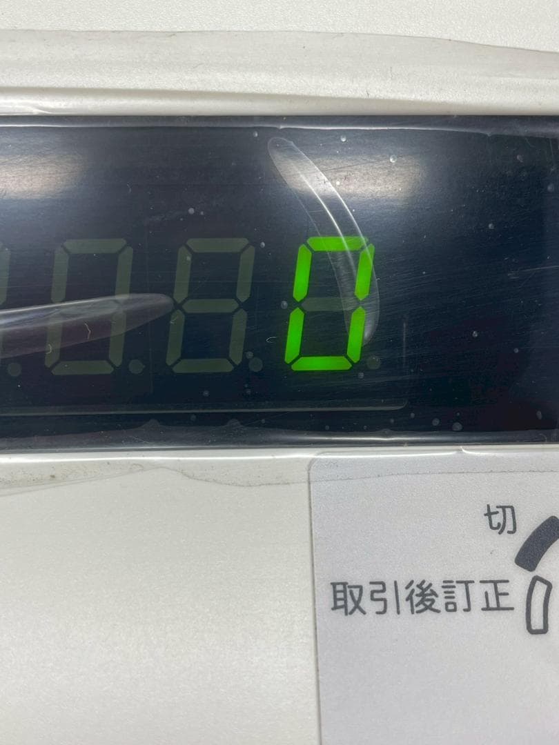 A◆SHAPR　XE-A147　レジスター　鍵付き　シャープ　電子レジ　ホワイト