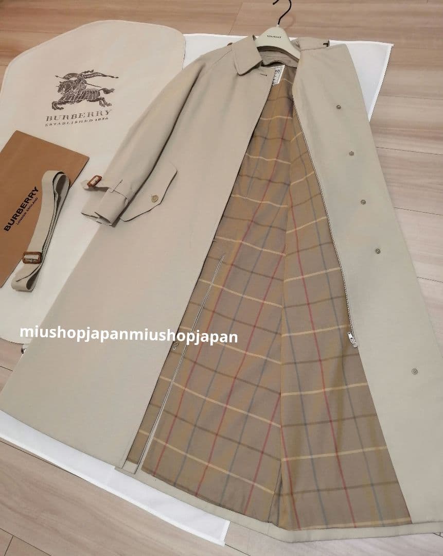 貴重希少●M ヴィンテージ　BURBERRY　ステンカラーコート　トレンチコート