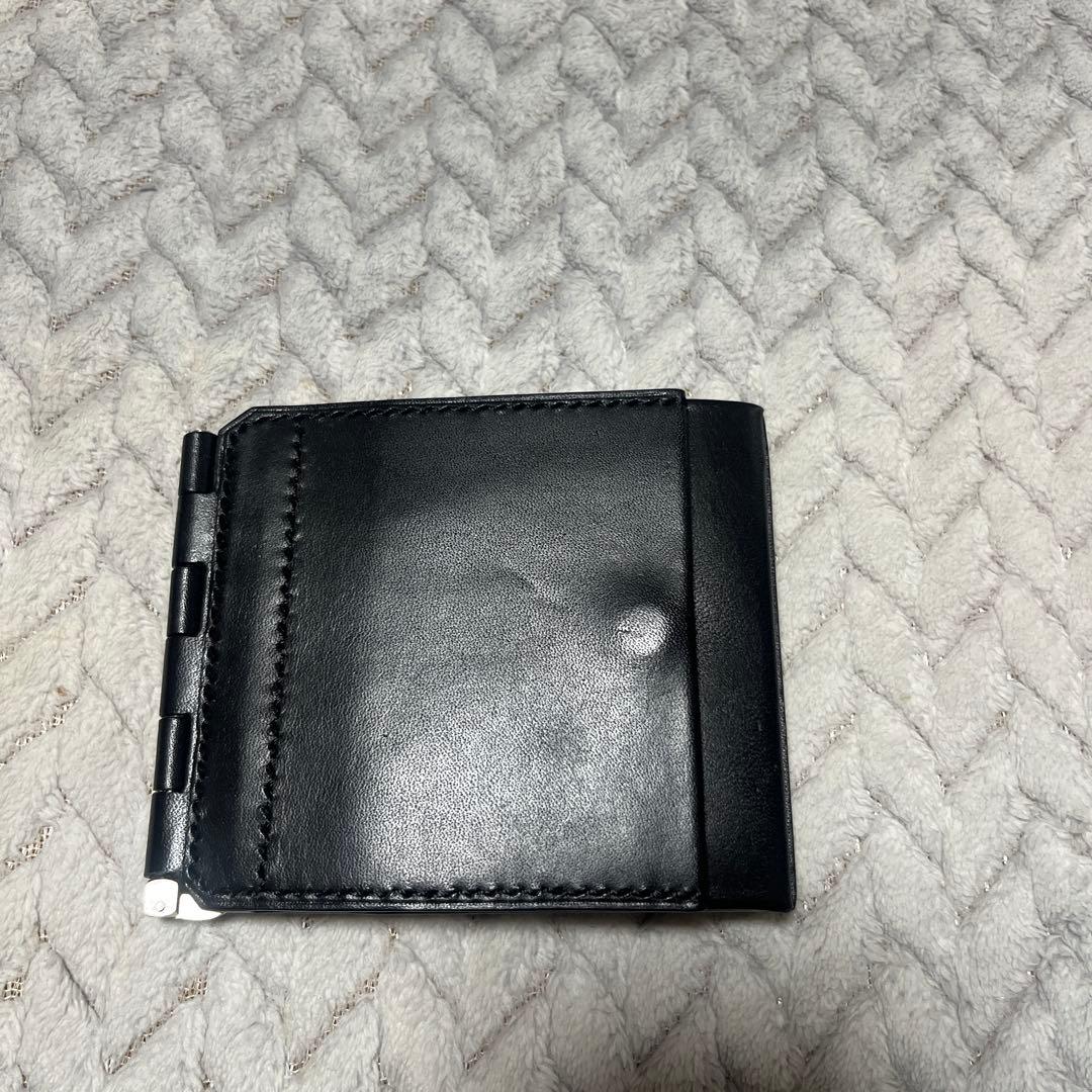 ED ROBERT JUDSON ブラックレザーマネークリップ