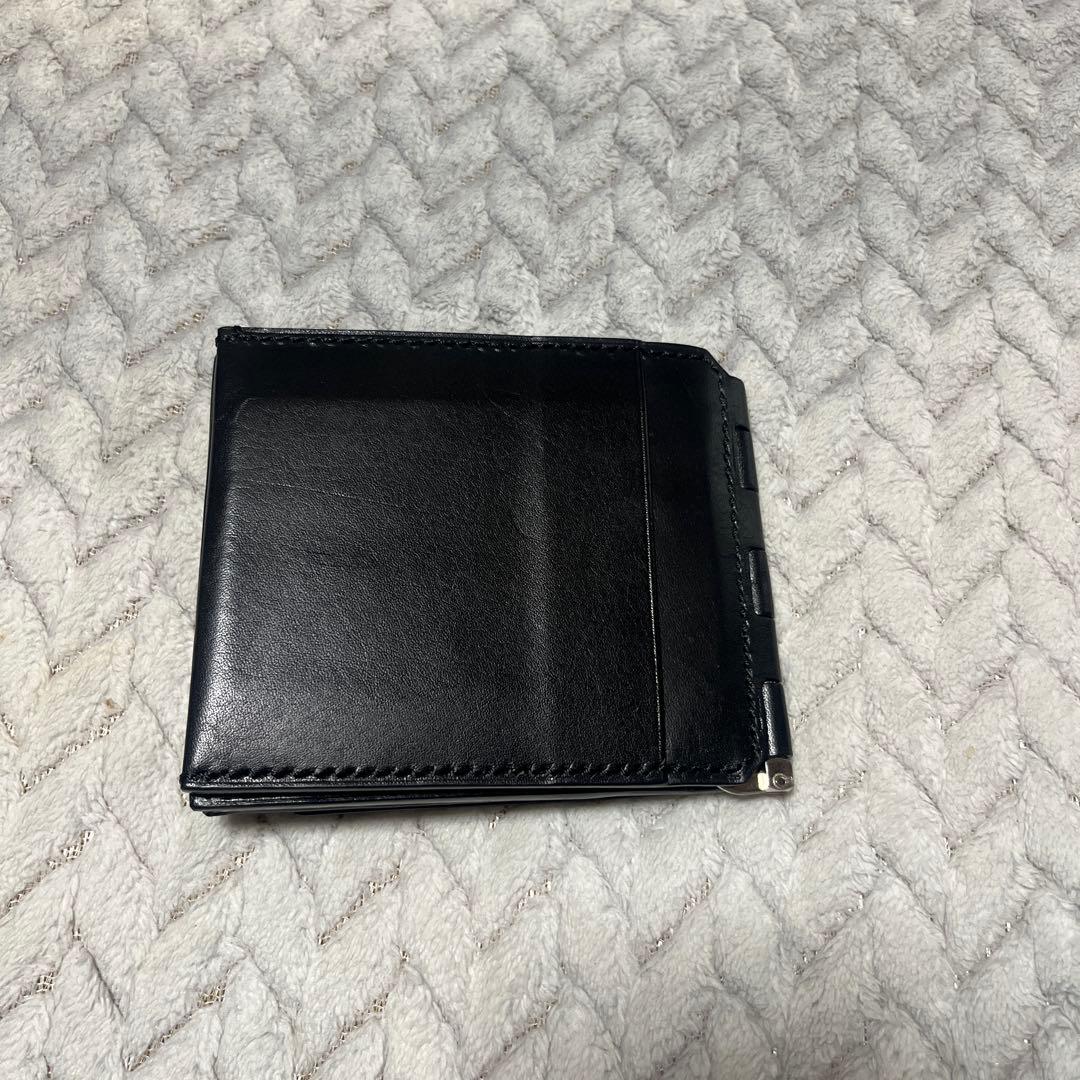 ED ROBERT JUDSON ブラックレザーマネークリップ