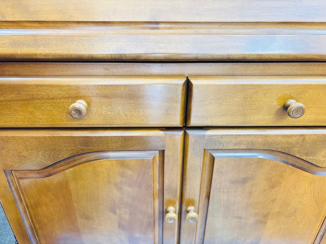 旭川家具 大雪木工 ライティングデスク ビューロー 書斎机