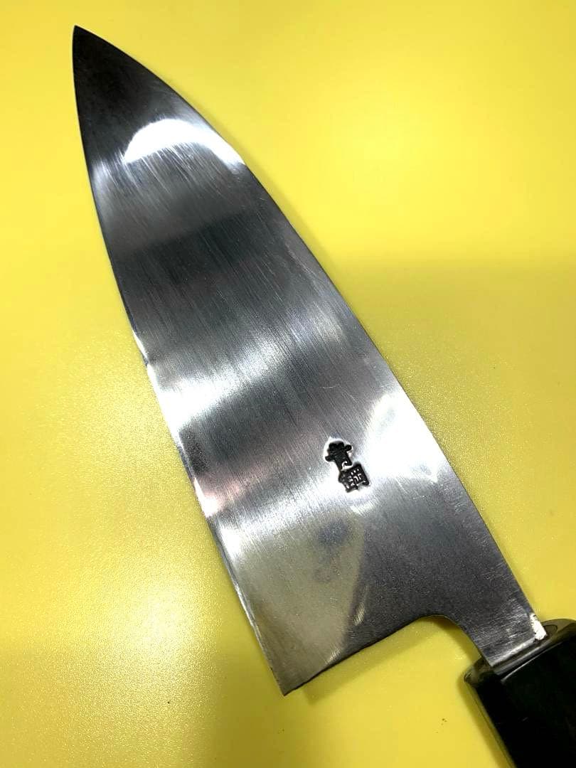 石鎚　出刃包丁　青二鋼　刃渡り18cm