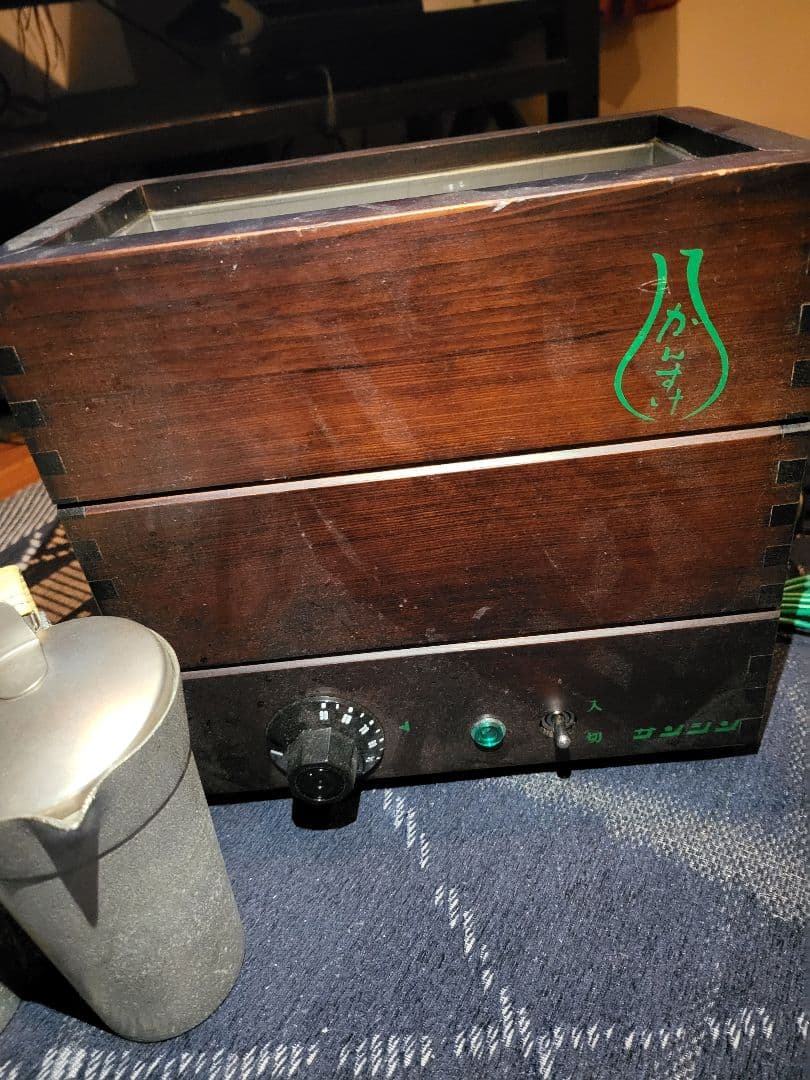 かんすけ　日本酒用　錫のポット2個付き