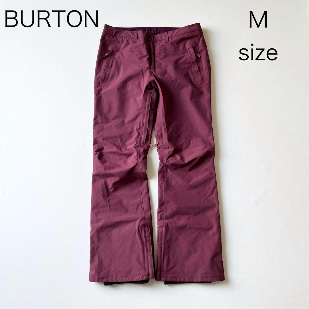3303【未使用級】バートン　パンツ ゴアテックス レディース スノボ ボルドー