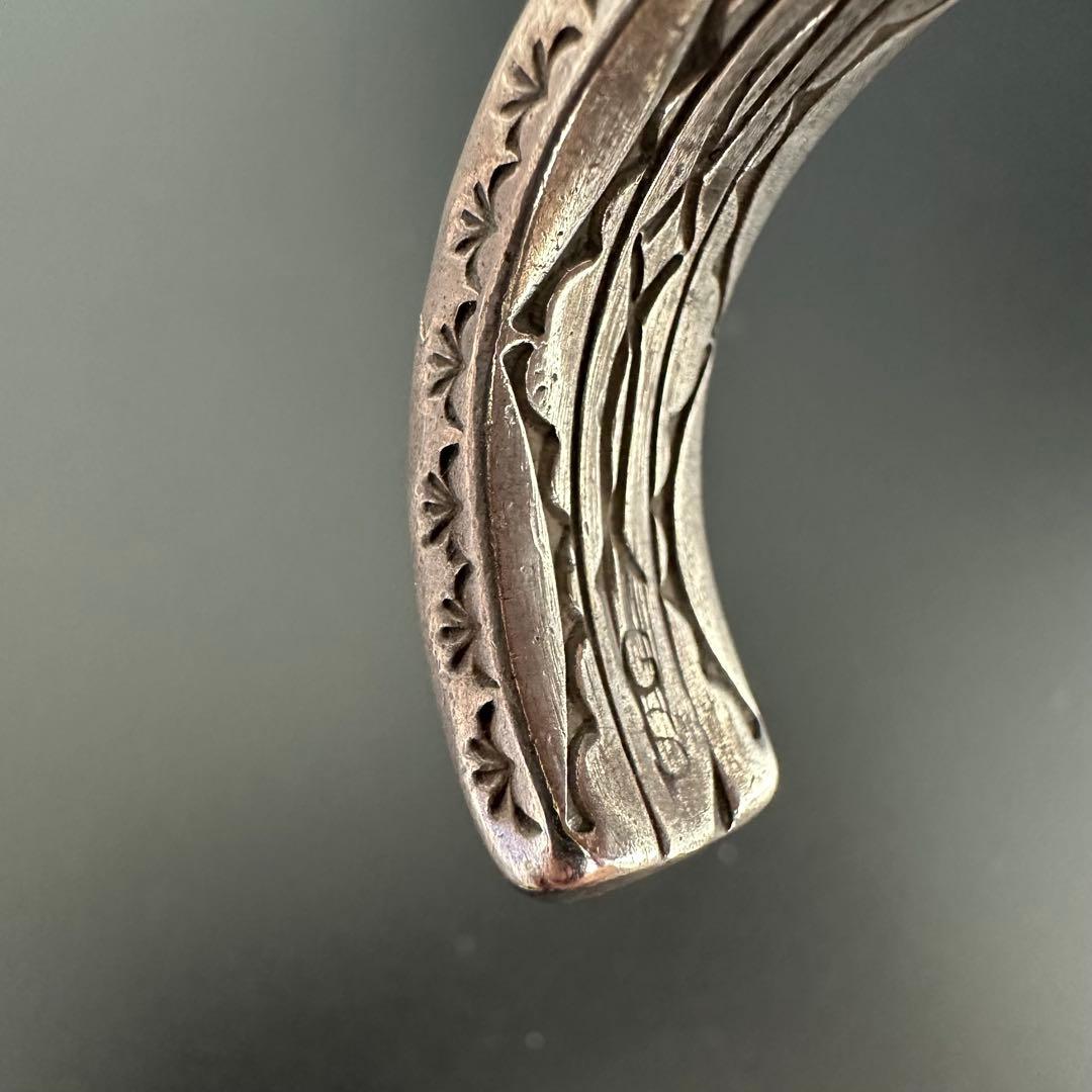 Navajo Grace Silver 4面バングル ベビーゲージ