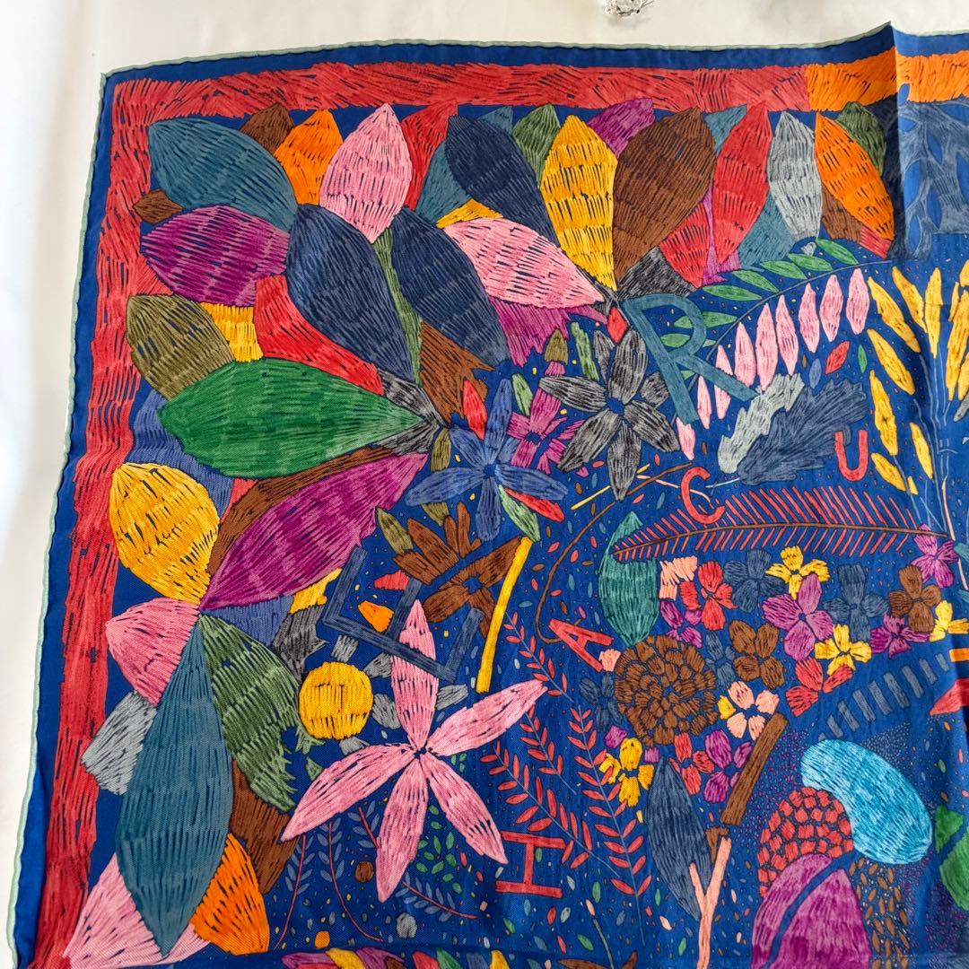 エルメス　スカーフ　それぞれの巣作り