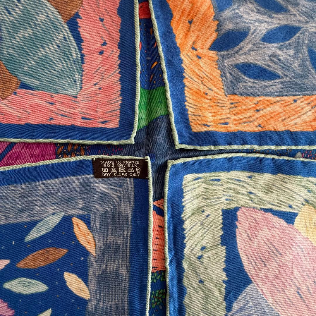 エルメス　スカーフ　それぞれの巣作り