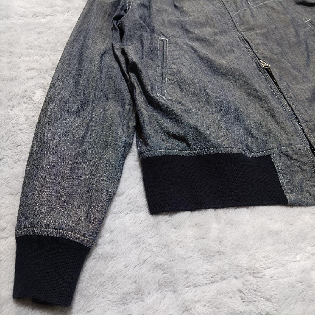 エンジニアードガーメンツ　ブルゾン　ジャケット　M美品　インディゴ調 アメリカ製