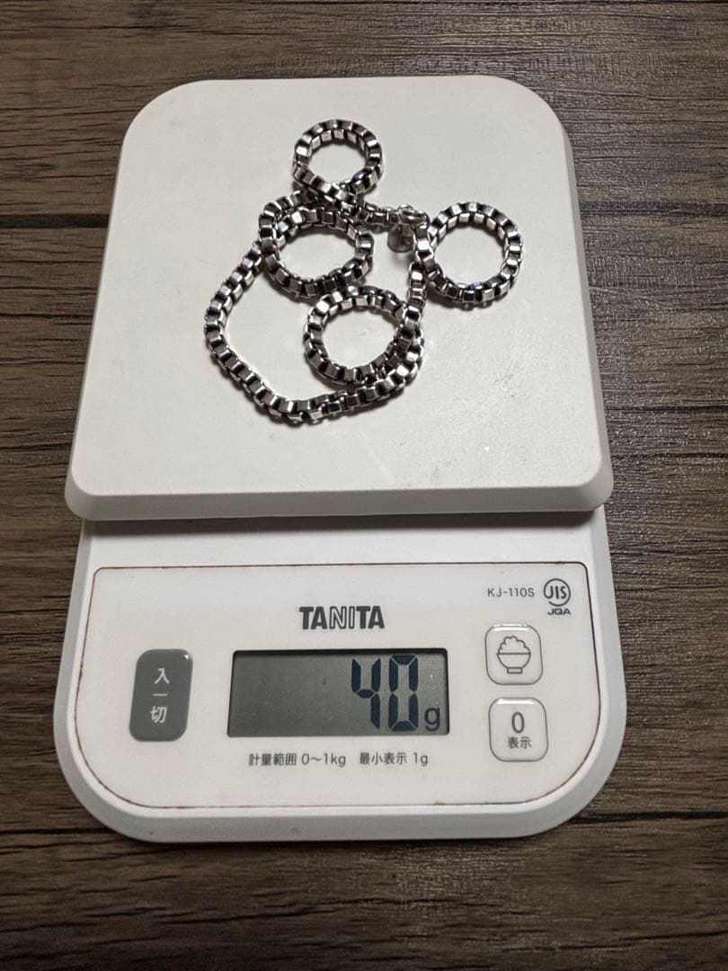 Tiffany ベネチアンチェーンネックレス　シルバー925