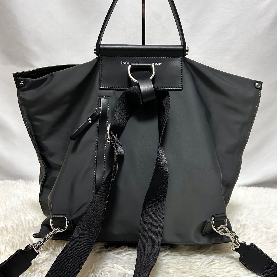 IACUCCI 3way ソルベット　ナイロンバッグ　ショルダーバッグ　グレー