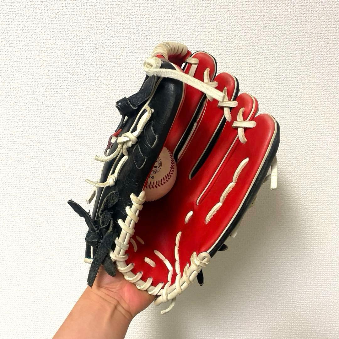 248 ノーブランド 型抜群 硬式 外野手用グローブ