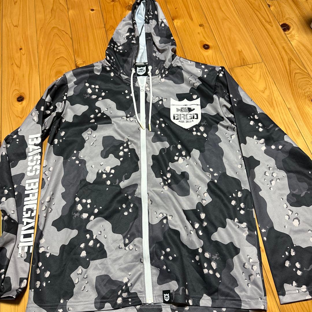 極美品 BRGD BASS BRIGADE ドライ プルオーバーパーカー