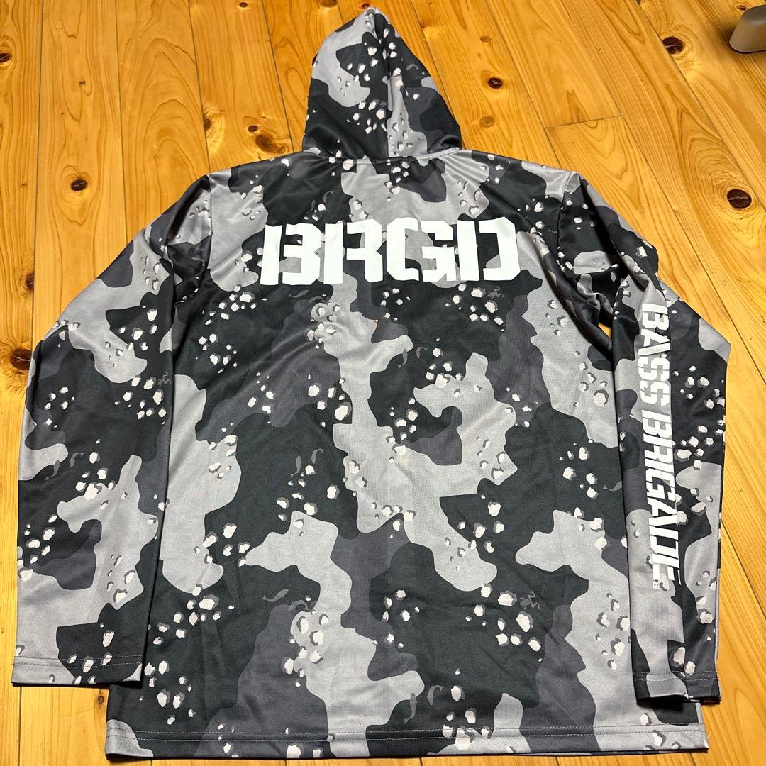 極美品 BRGD BASS BRIGADE ドライ プルオーバーパーカー