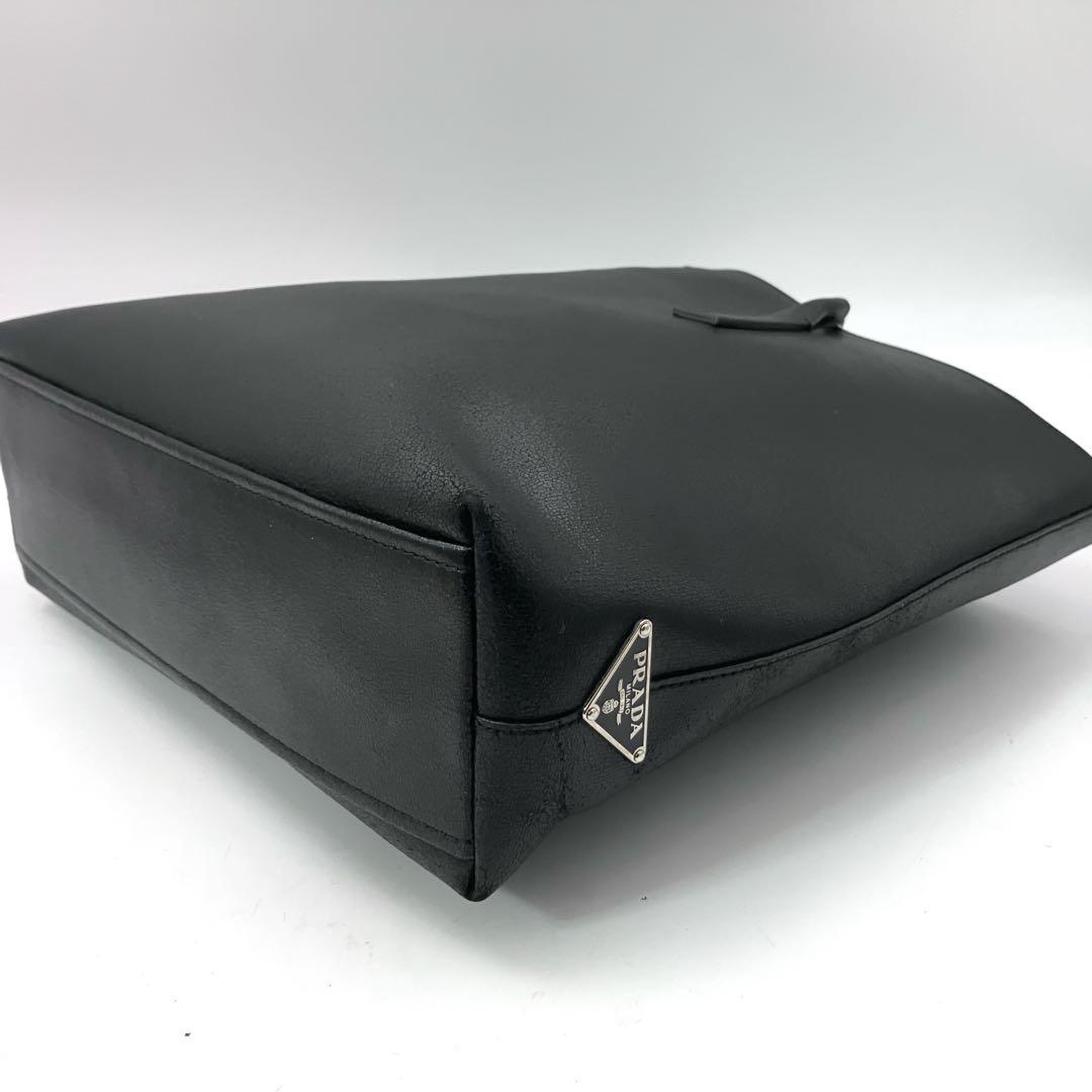 プラダ 3225 トートバッグ ビジネスバッグ ●Gカードあり 三角プレート