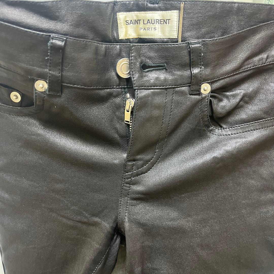 SAINT LAURENT ブラック スキニーデニム
