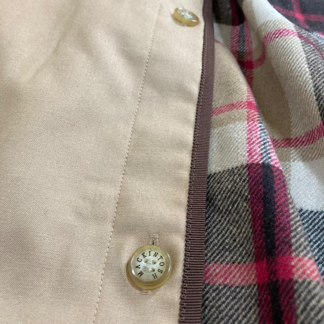 15172✨マッキントッシュロンドン トレンチコート ライナー付き ベージュ