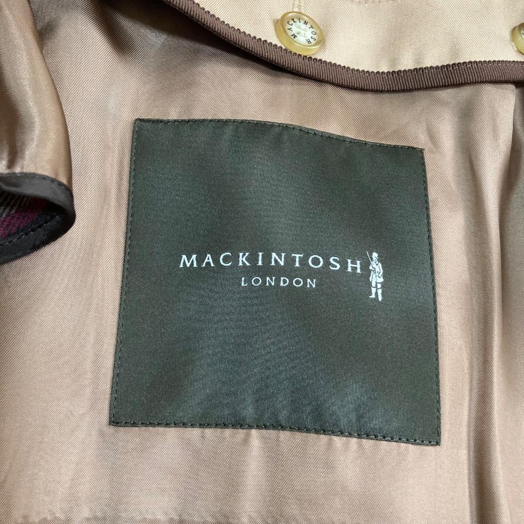 15172✨マッキントッシュロンドン トレンチコート ライナー付き ベージュ