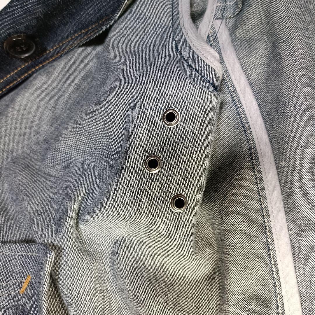 MACKINTOSH ステンカラーコート インディゴデニム