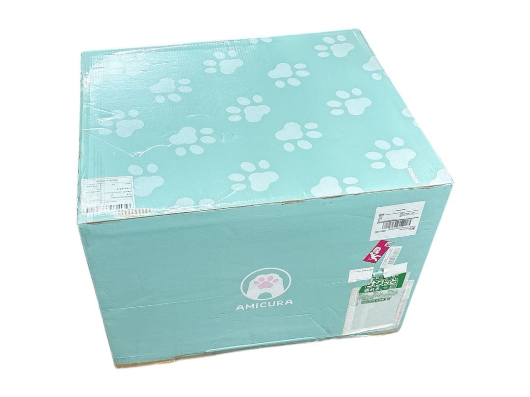 【Amicura】セルフクリーニング・自動パッキング猫用トイレボックス