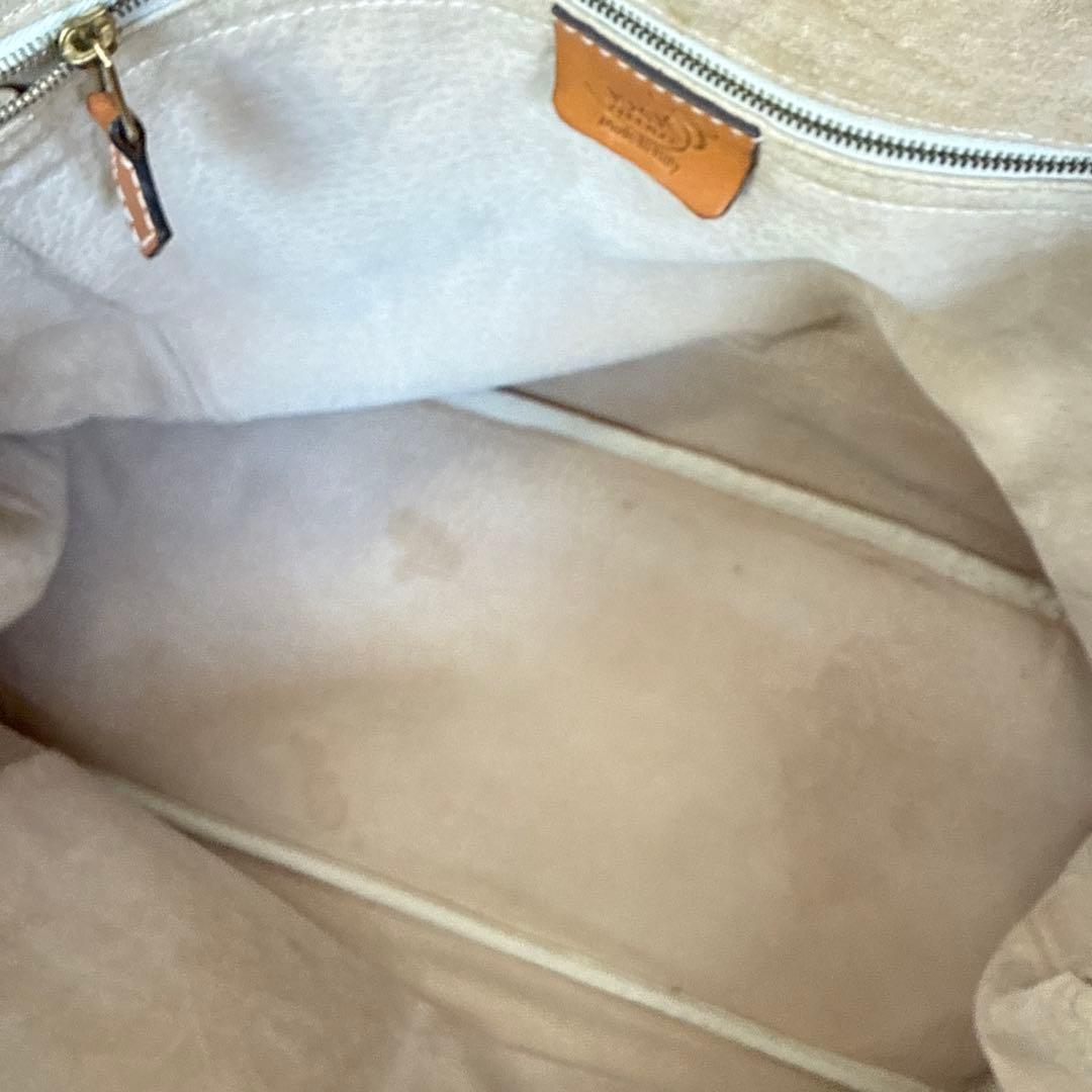 C isei キャメル色レザー トートバッグ 大きめ