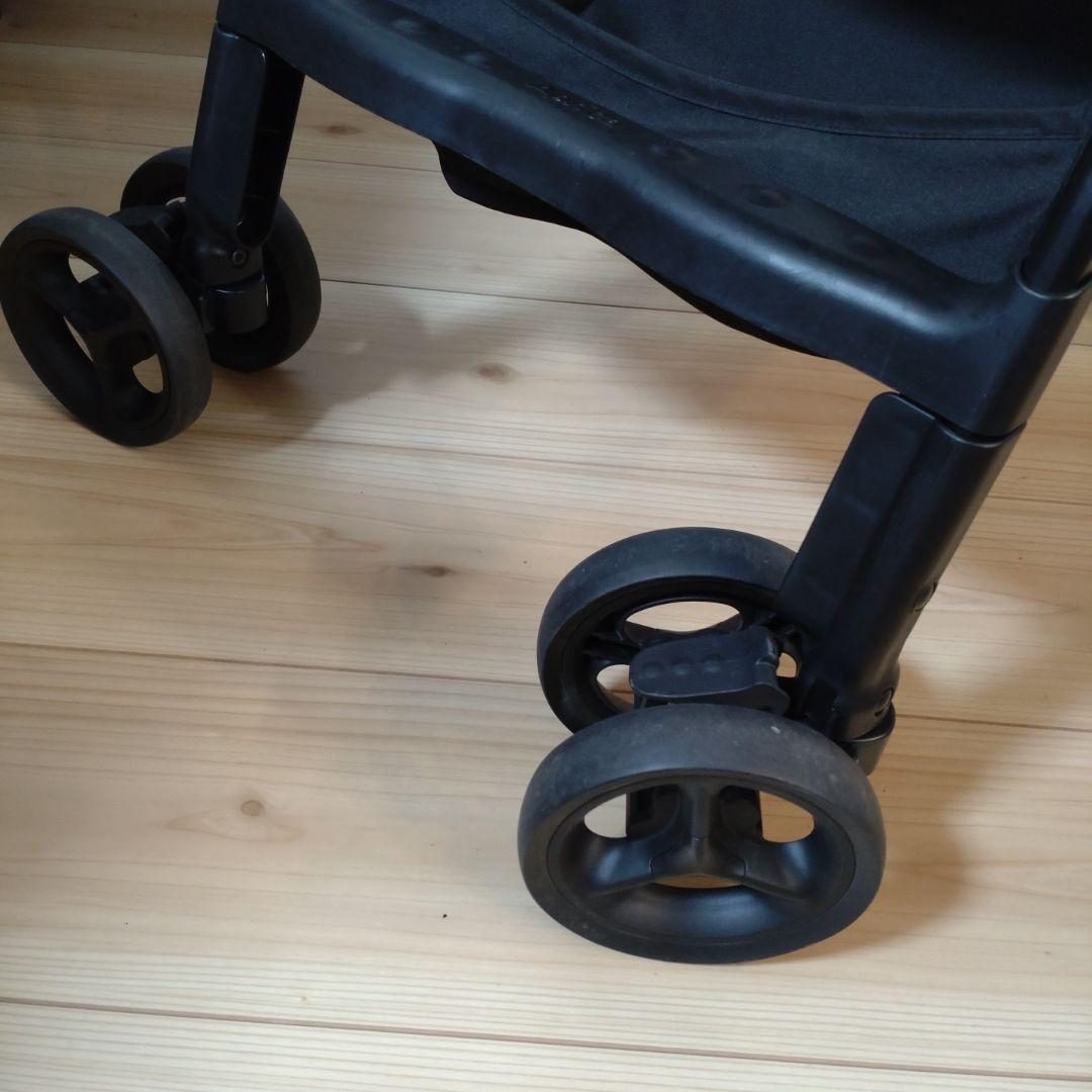 【美品】Aprica カルーンエアー グレー