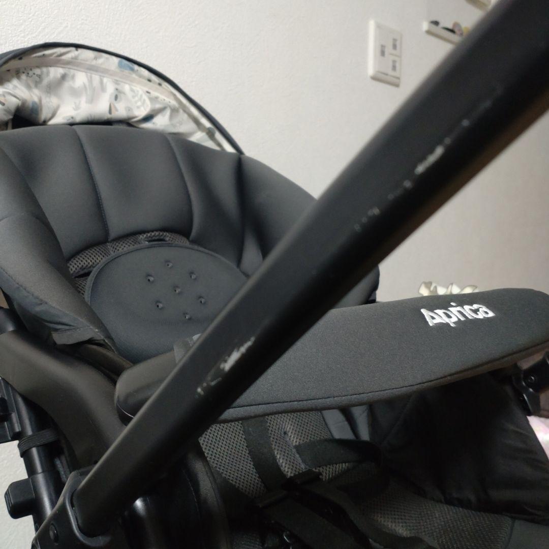 【美品】Aprica カルーンエアー グレー