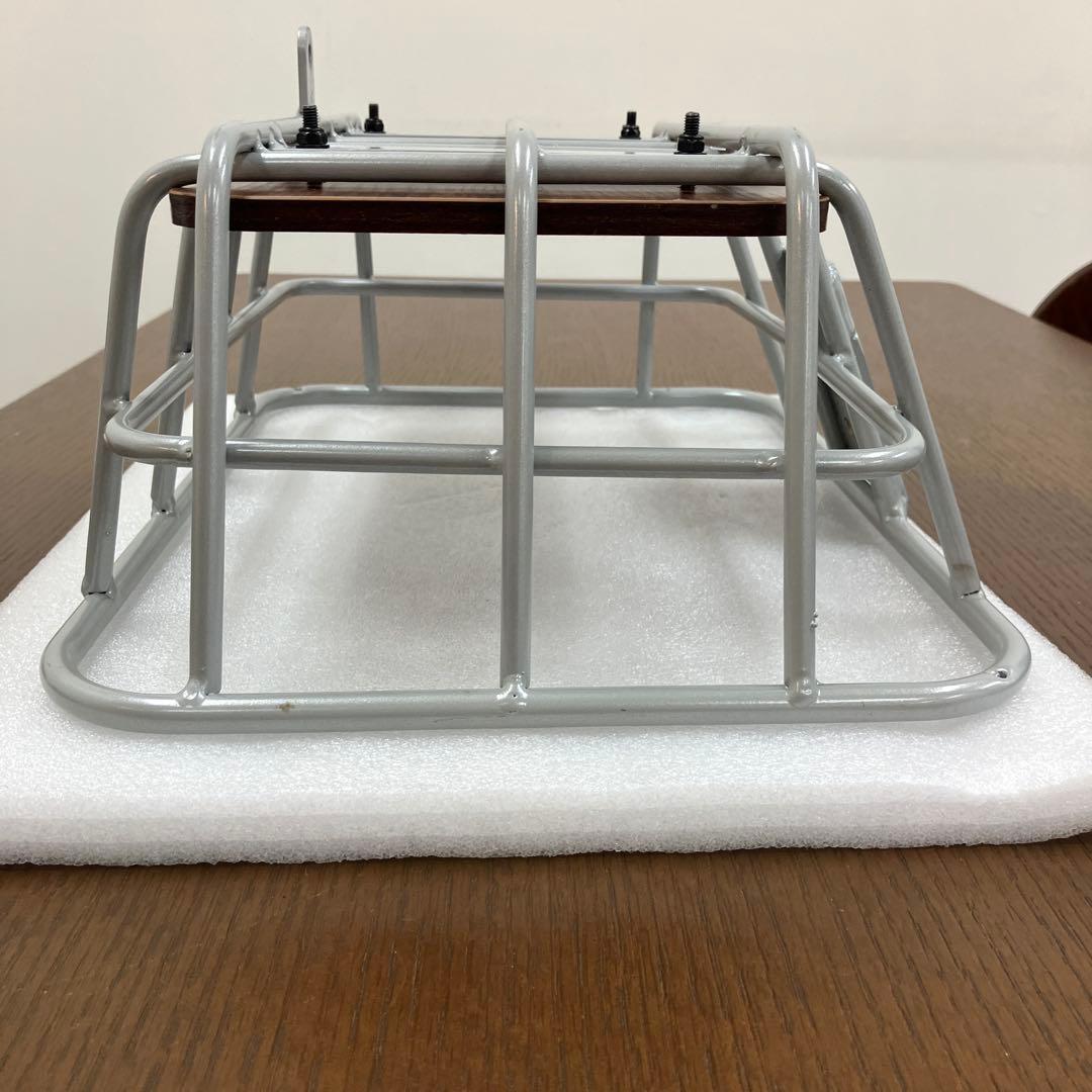 美品 ADO フロントバスケット Air28 28pro 前かご シルバー