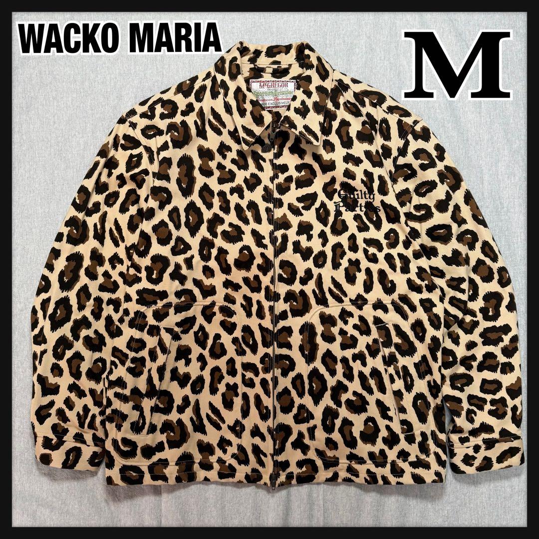 【極美品】ワコマリア McGREGOR レオパード ドリズラージャケット M