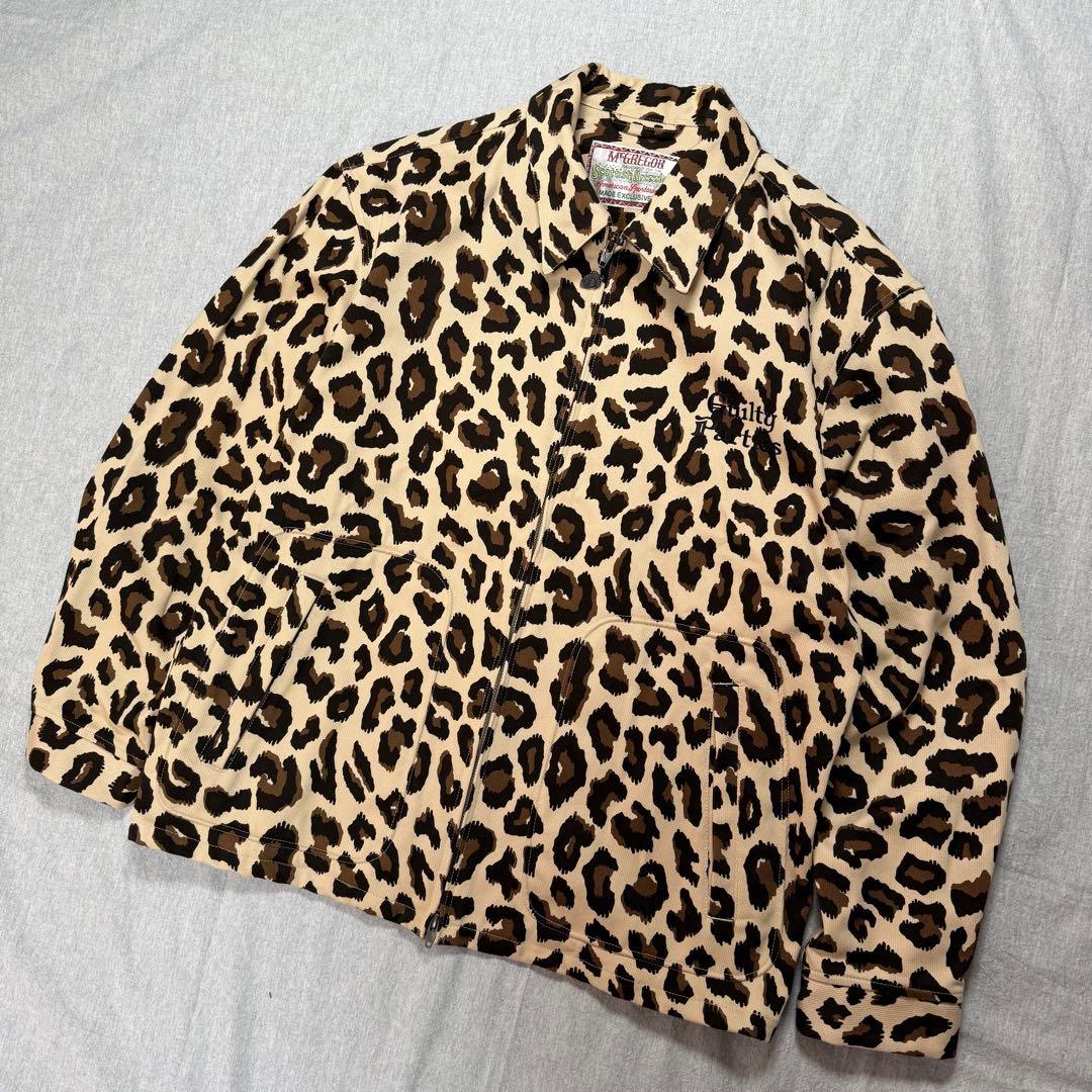 【極美品】ワコマリア McGREGOR レオパード ドリズラージャケット M