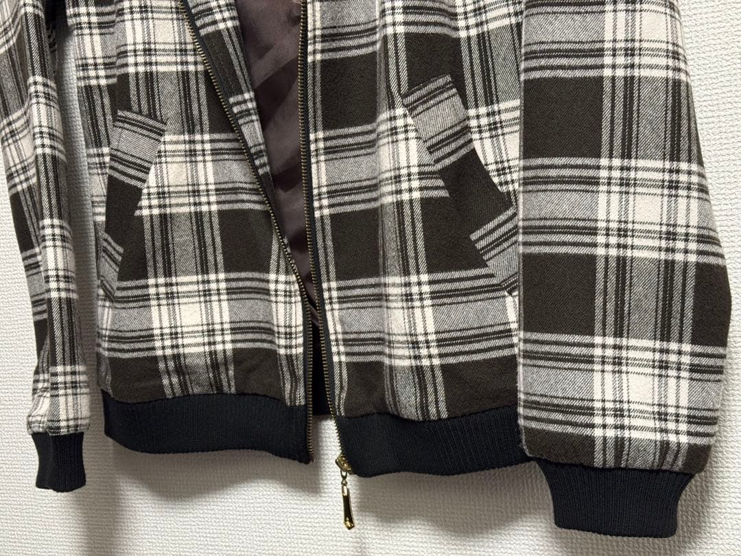 【Vivienne Westwood】インポート チェック MA-1 ブルゾン