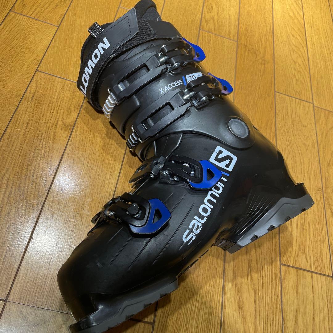 幅広salomonサロモンXACCESS70WIDE 26.0-26.5cm初級