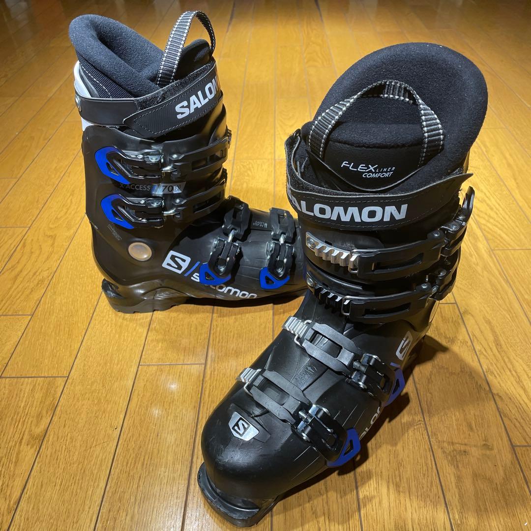幅広salomonサロモンXACCESS70WIDE 26.0-26.5cm初級