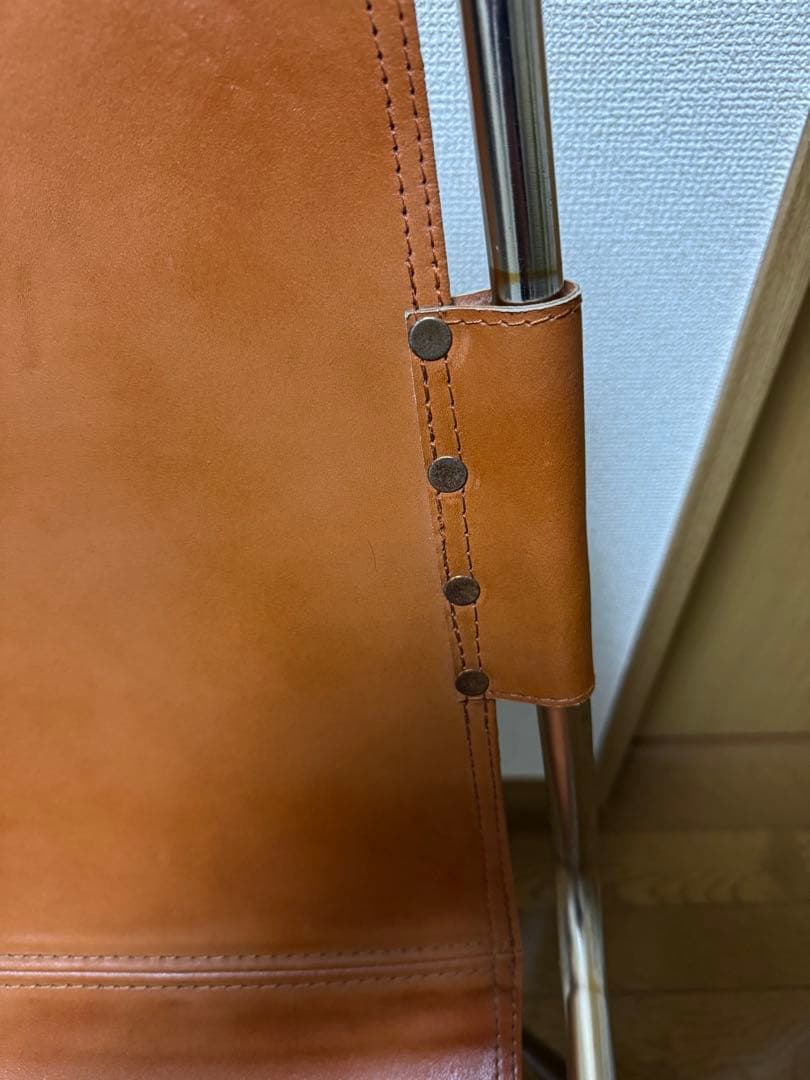 シャルロットペリアン　レザーチェア　リプロダクト　ダイニングチェア　ヴィンテージ