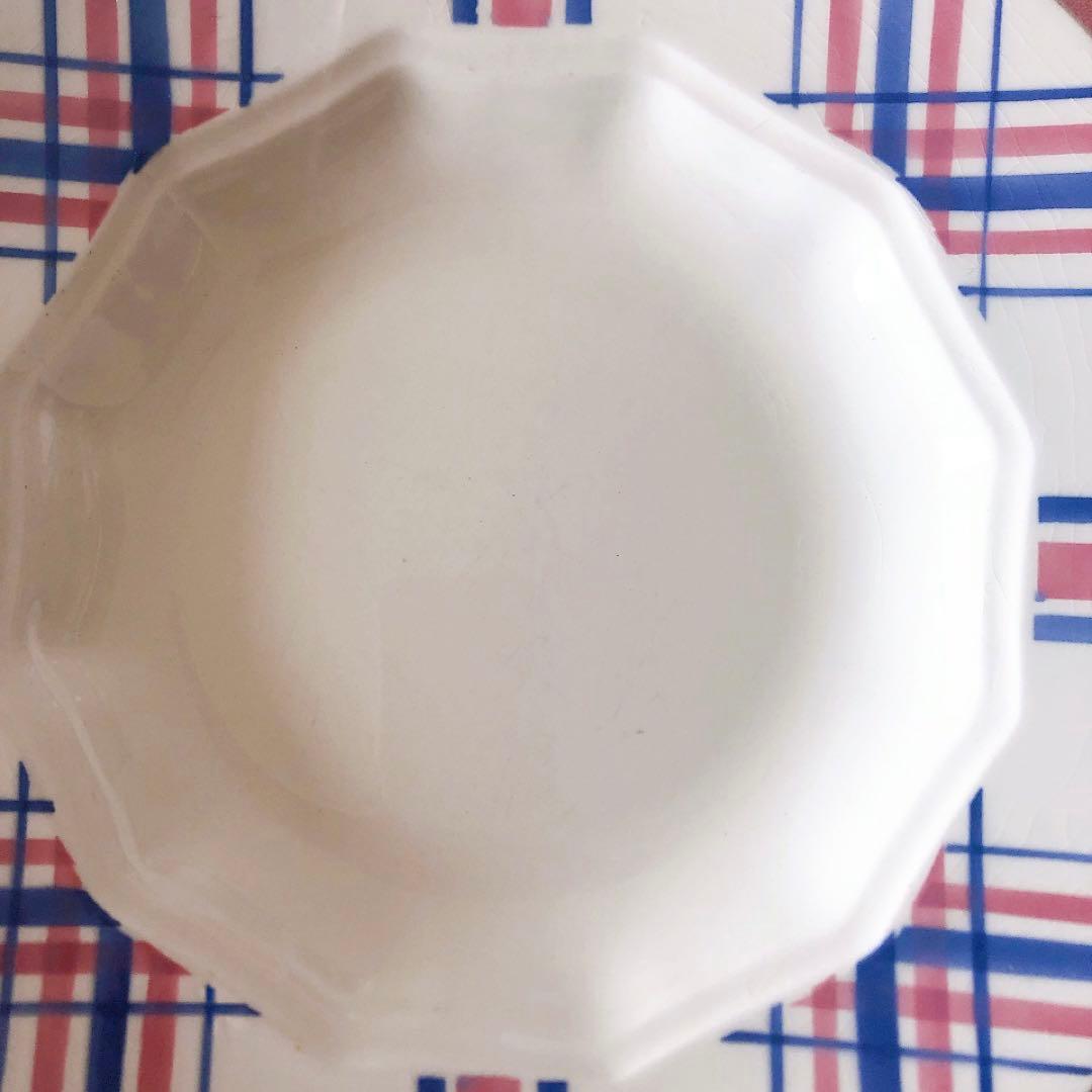 クレイユエモントロー HBCM スーププレート　B フランスアンティーク食器