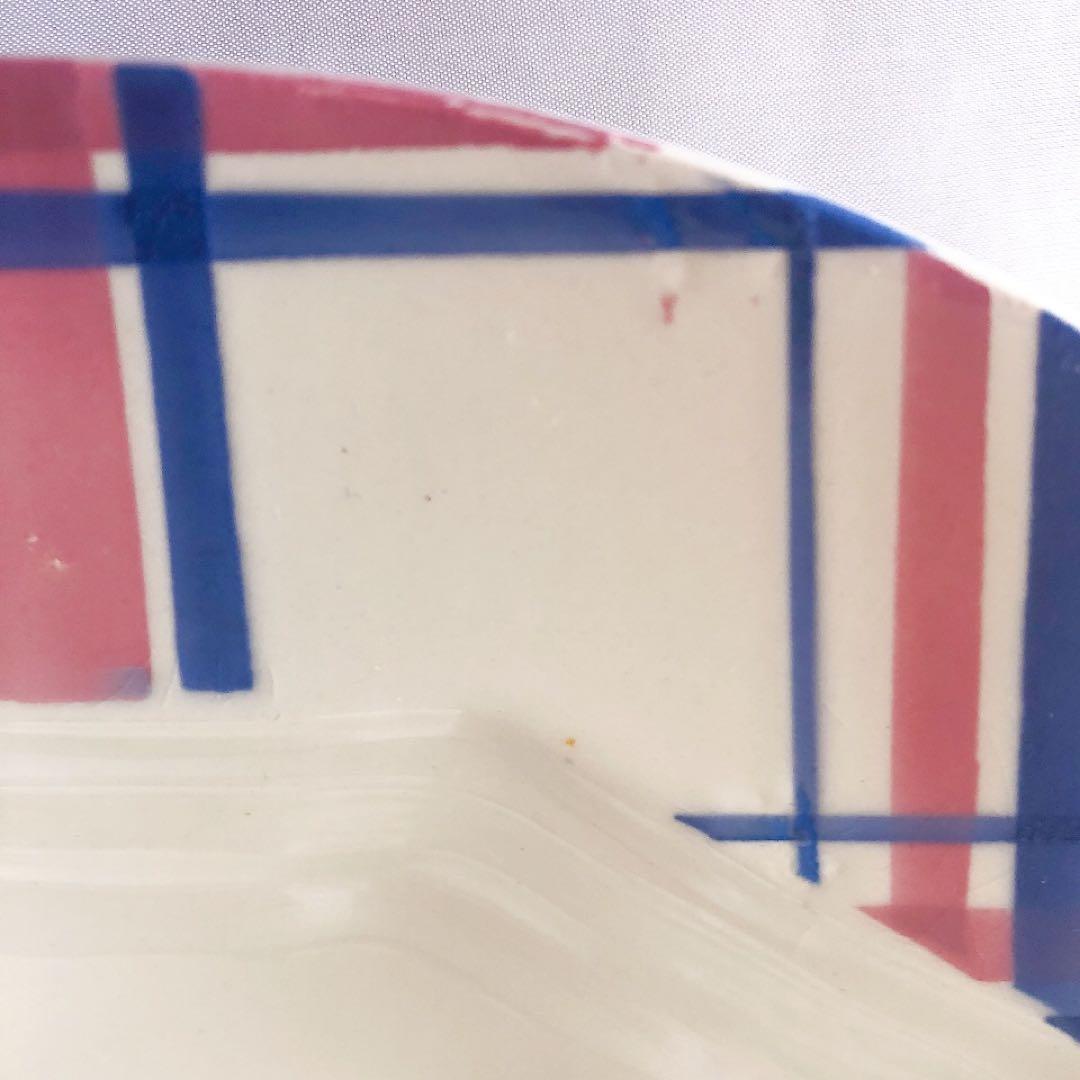 クレイユエモントロー HBCM スーププレート　B フランスアンティーク食器