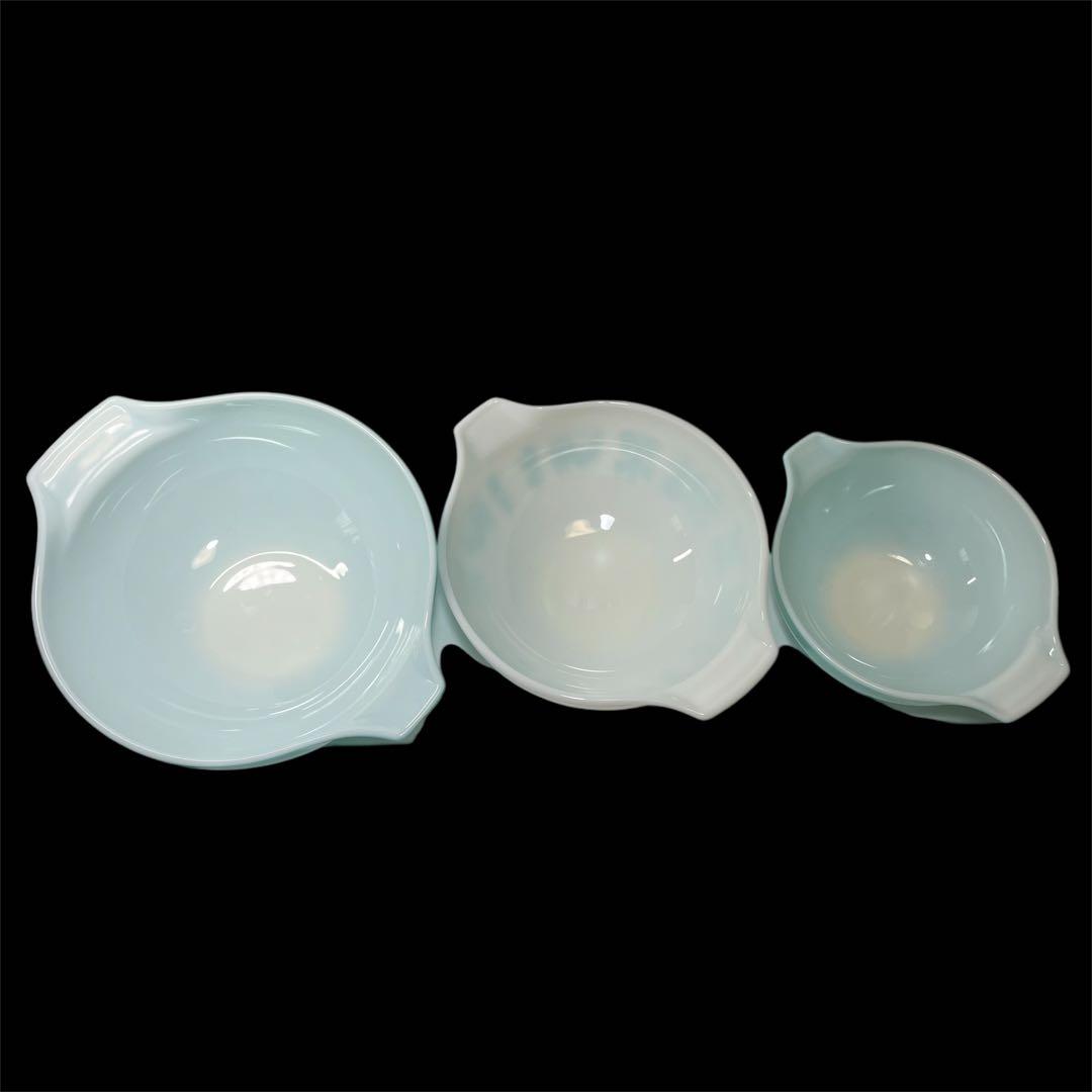 オールドパイレックス　アーミッシュ　ミキシングボウル　3点セット　美品