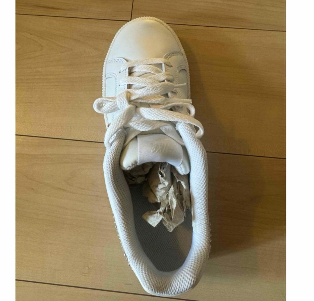 Nike キラキラ　ホワイト　スニーカー