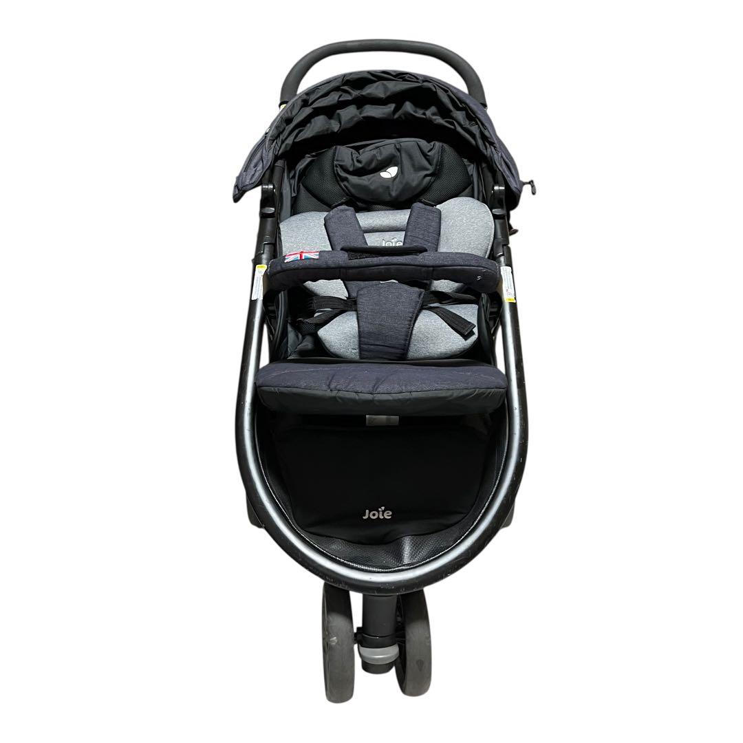 3輪　ベビーカー　バギー　Lite Trax ライトトラックス　デニム Joie