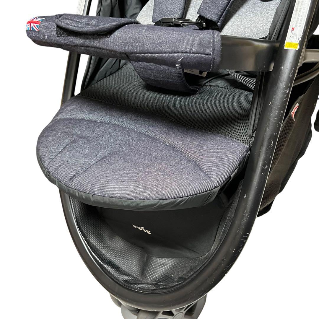 3輪　ベビーカー　バギー　Lite Trax ライトトラックス　デニム Joie